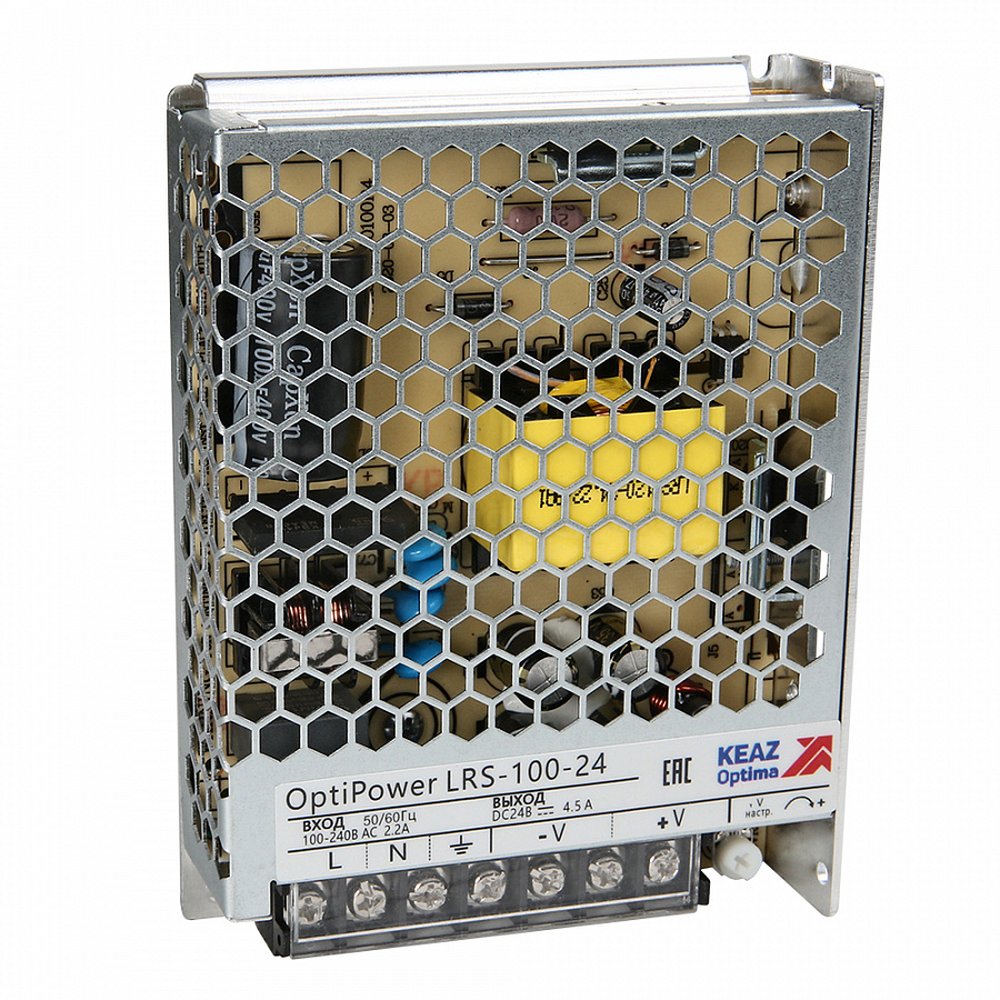 Блок питания панельный OptiPower LRS 120-24 5A 1