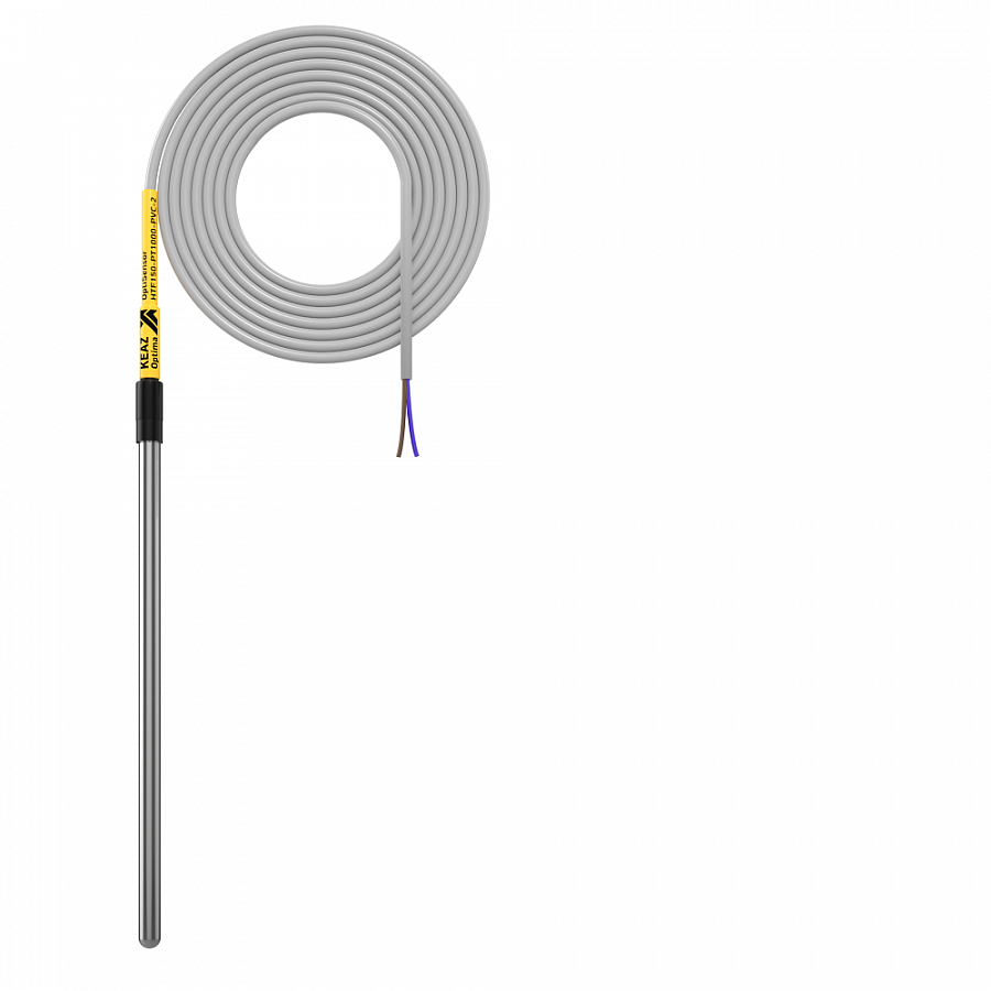 Датчик температуры канальный OptiSensor HTF150-PT1000-PVC-2 1