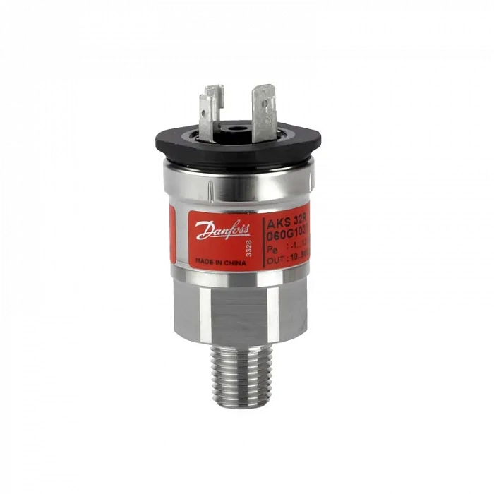 картинка Danfoss 060G1037 - Преобразователь давления, AKS 32R, -1.00 bar - 12.00 bar, -14.50 psi - 174.05 psi 