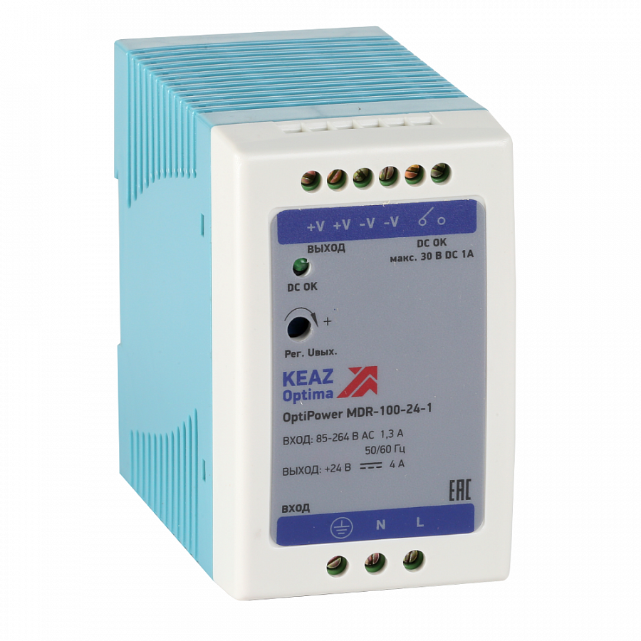 Блок питания OptiPower MDR-100-24-1 1
