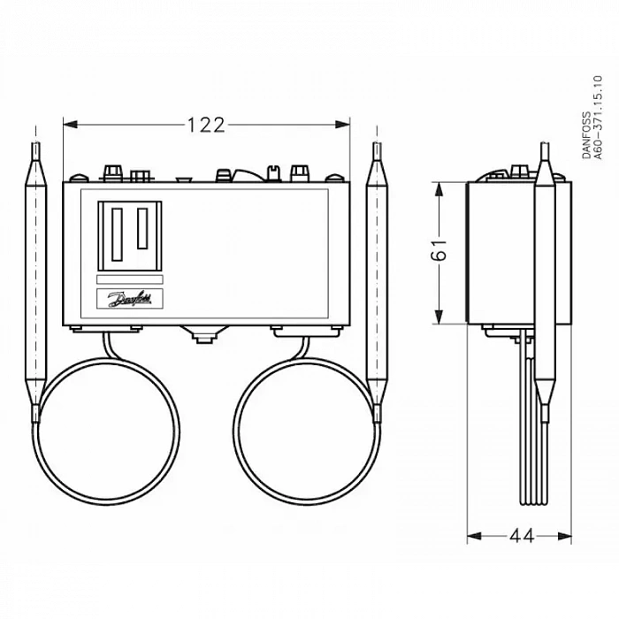 картинка Danfoss 060L113166 - Термостат, KP98 