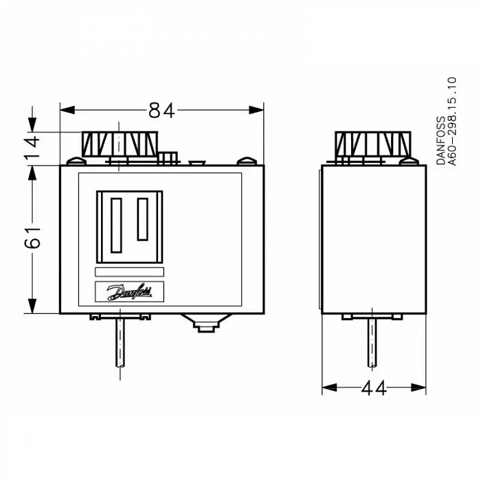 картинка Danfoss 060L126066 - Термостат, KP63 